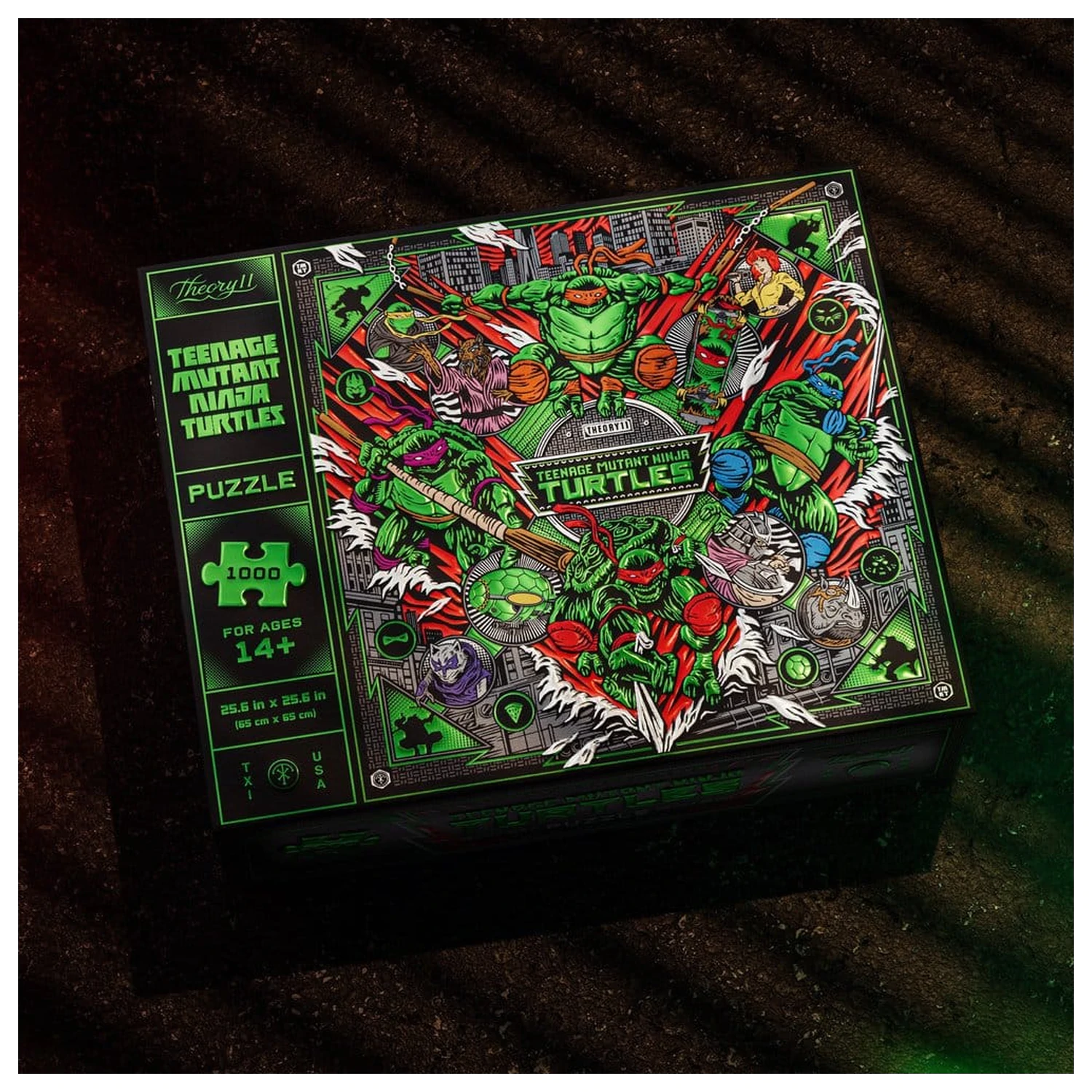 Teenage Mutant Ninja Turtles puzzle multi-dimensional (1000 piese) poza produsului
