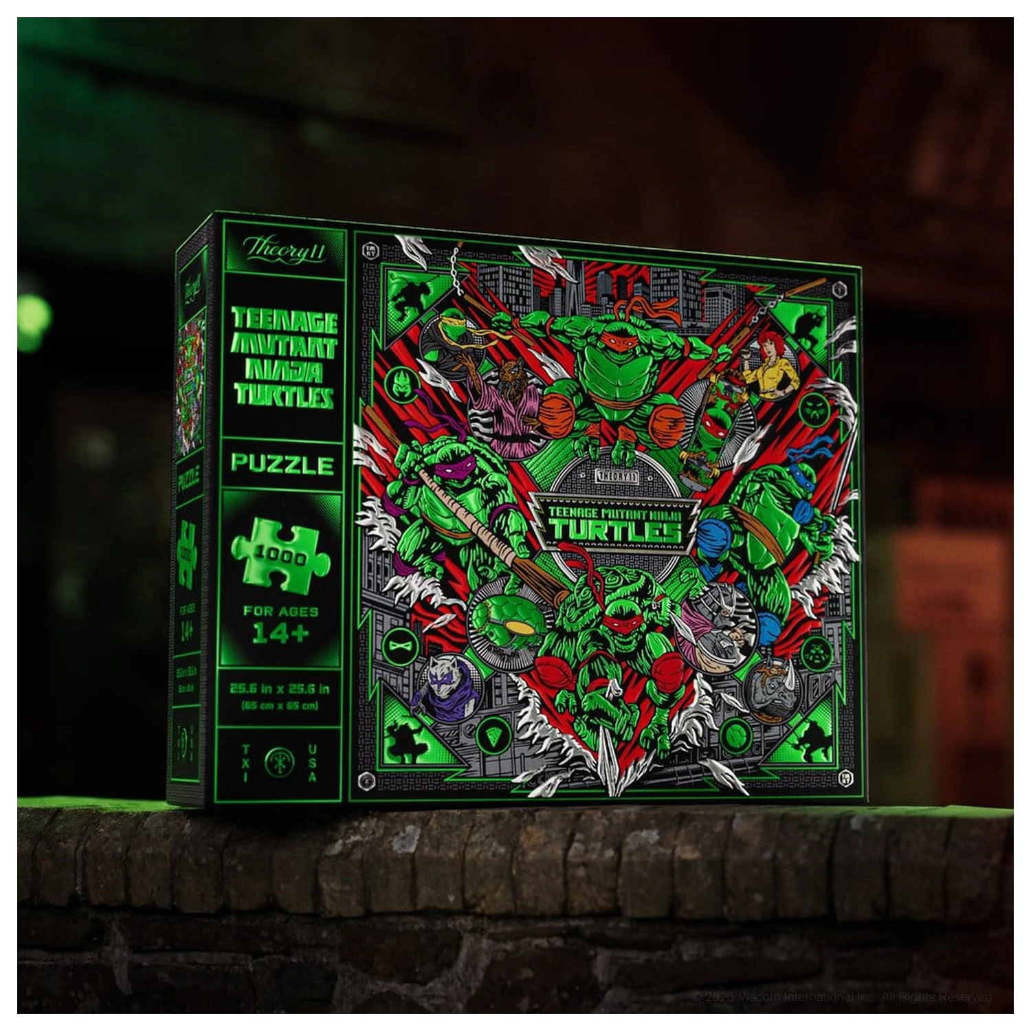 Teenage Mutant Ninja Turtles puzzle multi-dimensional (1000 piese) poza produsului