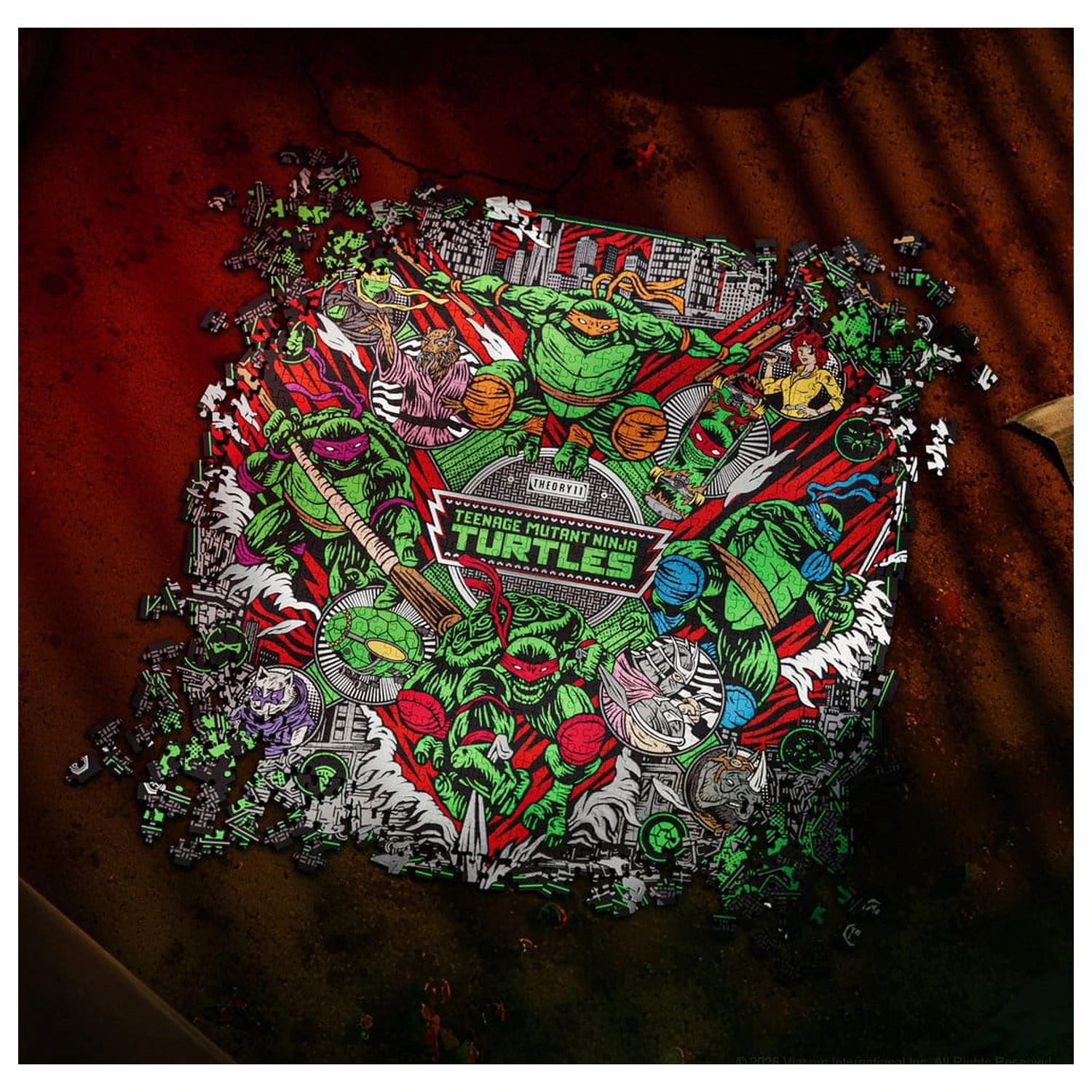 Teenage Mutant Ninja Turtles puzzle multi-dimensional (1000 piese) poza produsului