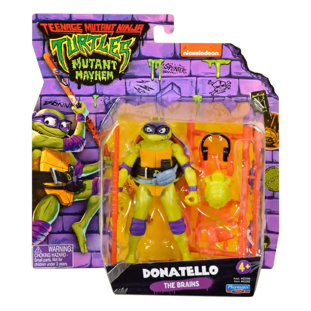 Teenage Mutant Ninja Turtles: Mutant Mayhem Figurina de acțiune Donatello 10 cm poza produsului