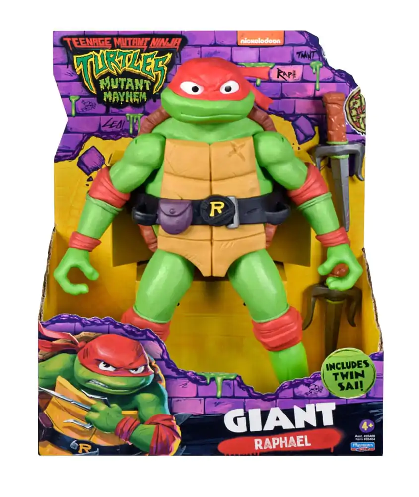 Teenage Mutant Ninja Turtles: Mutant Mayhem Action Figure Gigant Raphael 30 cm poza produsului