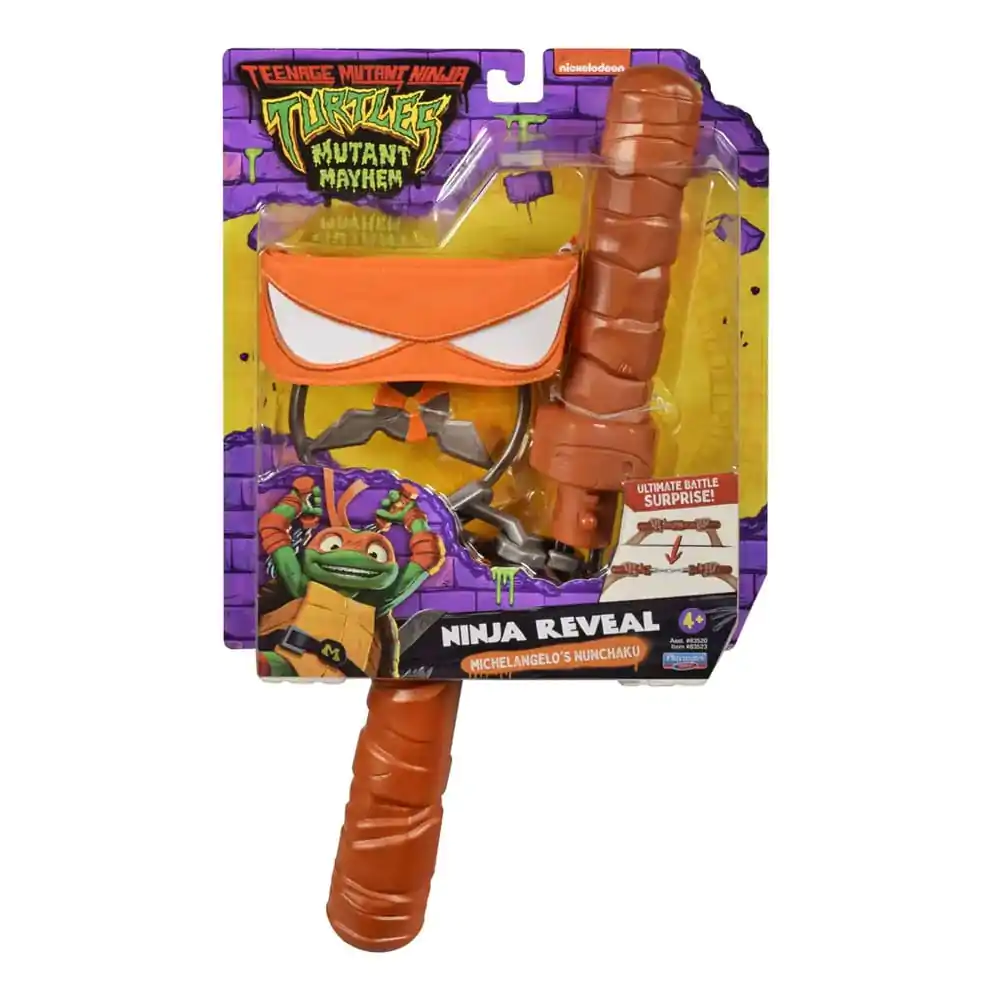 Teenage Mutant Ninja Turtles: Mutant Mayhem Michelangelo Nunchuk transformator poza produsului