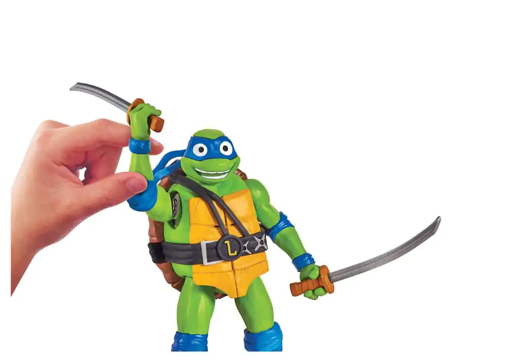 Teenage Mutant Ninja Turtles: Mutant Mayhem Ninja Shouts Action Figure Leonardo 14 cm poza produsului