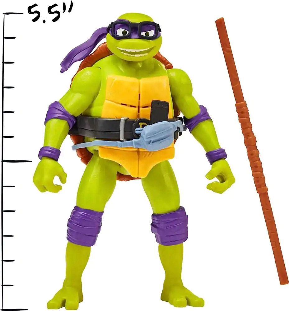 Teenage Mutant Ninja Turtles: Mutant Mayhem Ninja Shouts figurina de actiune Donatello 14 cm poza produsului