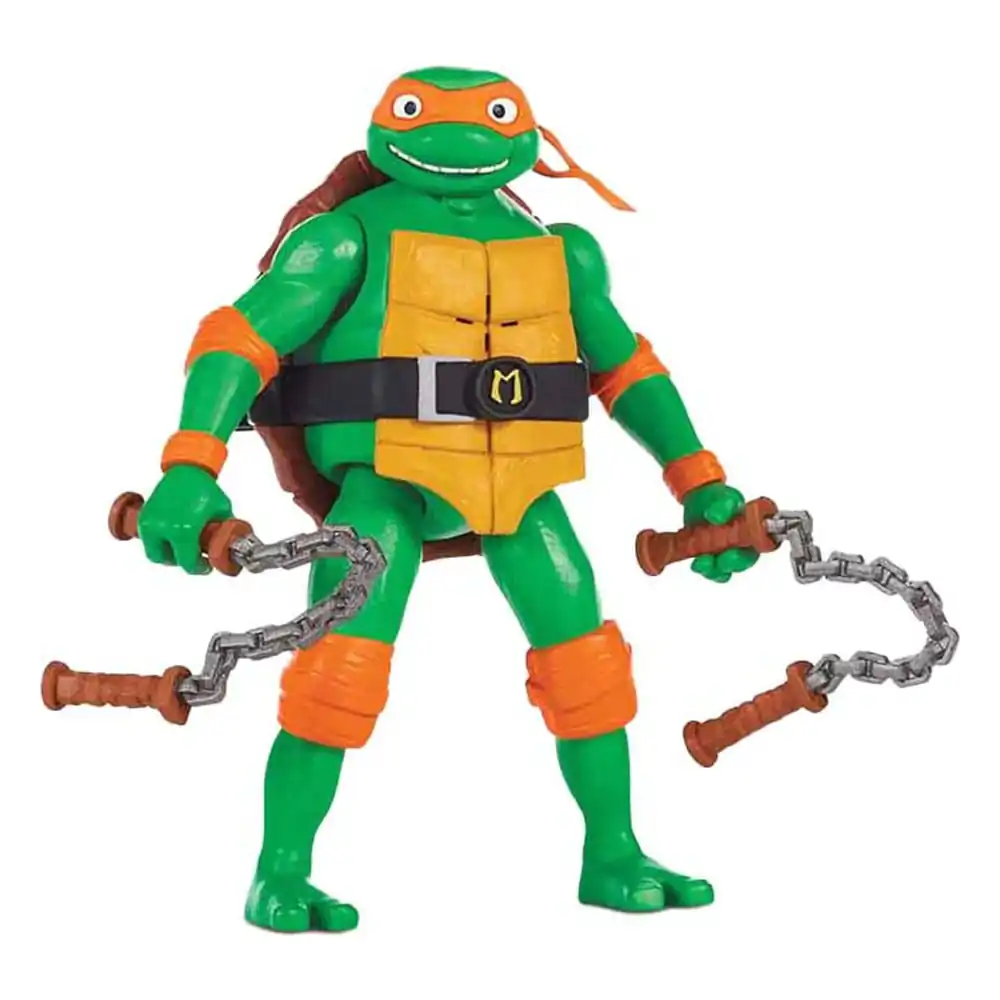 Teenage Mutant Ninja Turtles: Mutant Mayhem Ninja Shouts figurina de actiune Michelangelo 14 cm poza produsului