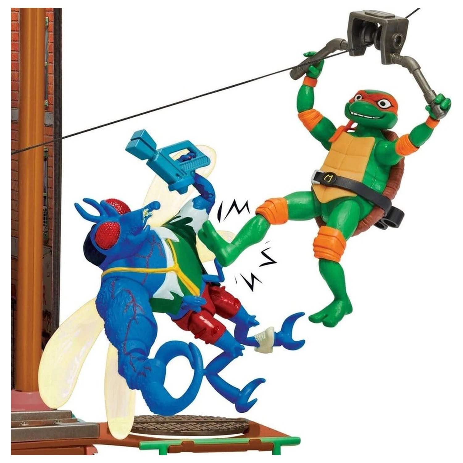 Teenage Mutant Ninja Turtles: Mutant Mayhem Playset Baza de canalizare Lair Versiune noua poza produsului