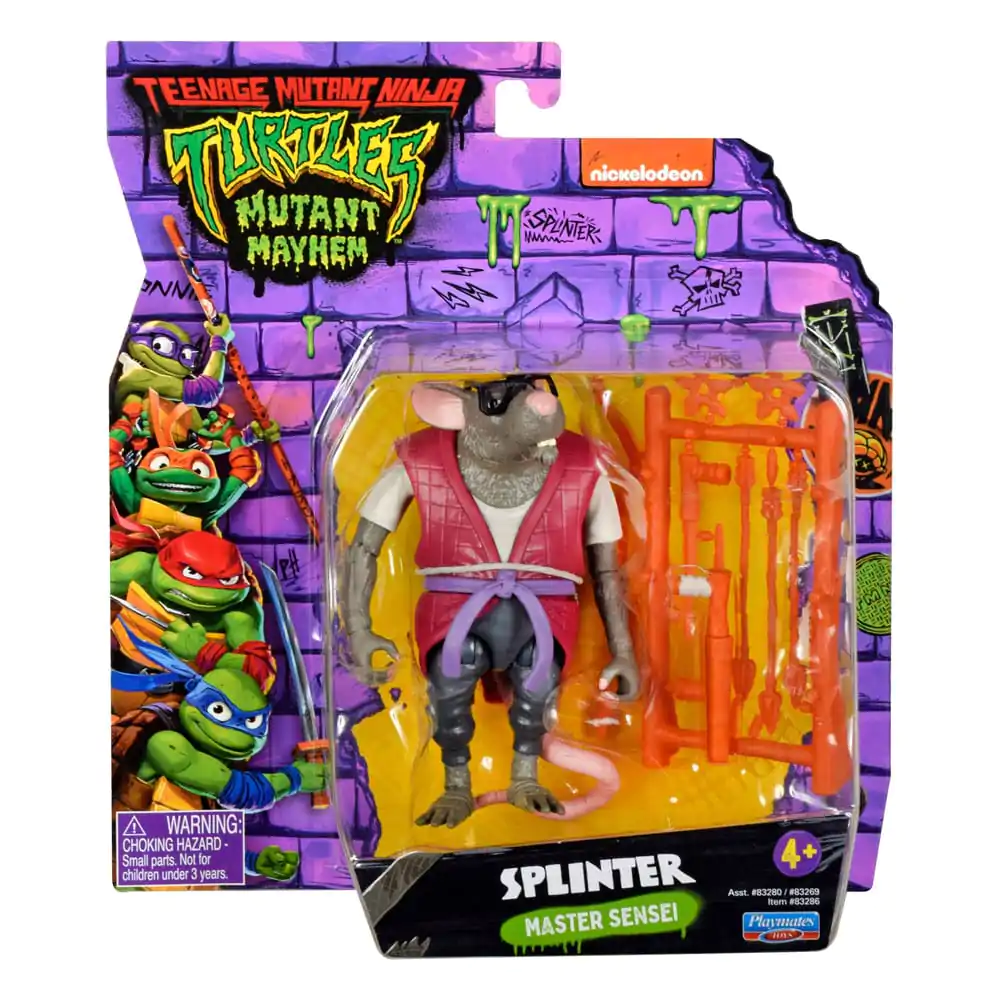 Teenage Mutant Ninja Turtles: Mutant Mayhem Figurină Acțiune Splinter 10 cm poza produsului