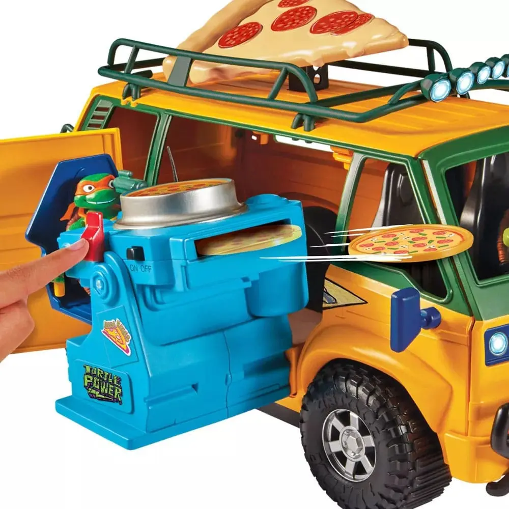 Teenage Mutant Ninja Turtles: Mutant Mayhem Vehicul Furgonetă Pizza 20 cm poza produsului