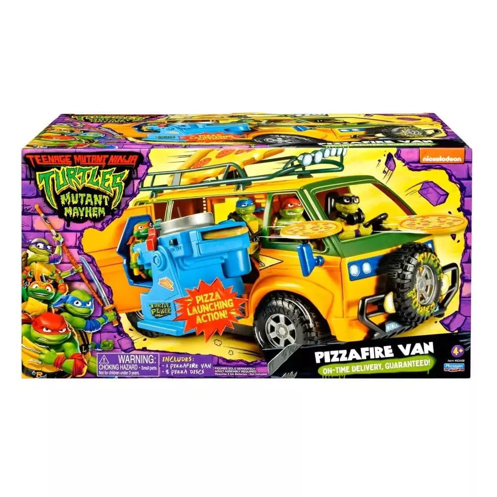 Teenage Mutant Ninja Turtles: Mutant Mayhem Vehicul Furgonetă Pizza 20 cm poza produsului