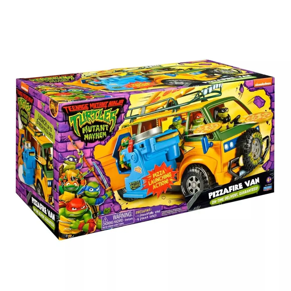 Teenage Mutant Ninja Turtles: Mutant Mayhem Vehicul Furgonetă Pizza 20 cm poza produsului