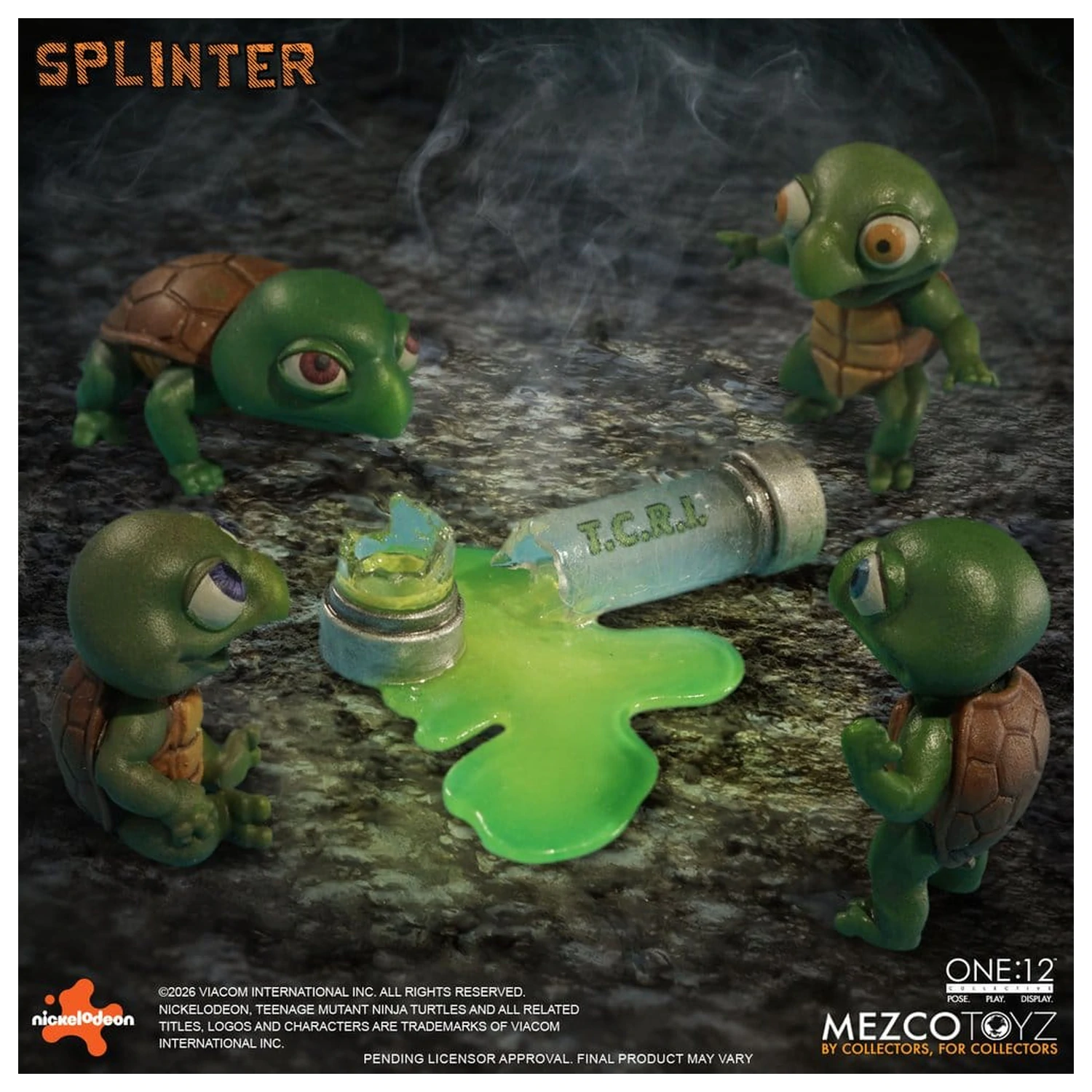 Teenage Mutant Ninja Turtles One:12 Collective Figurina de actiune 1/12 Splinter 17 cm poza produsului