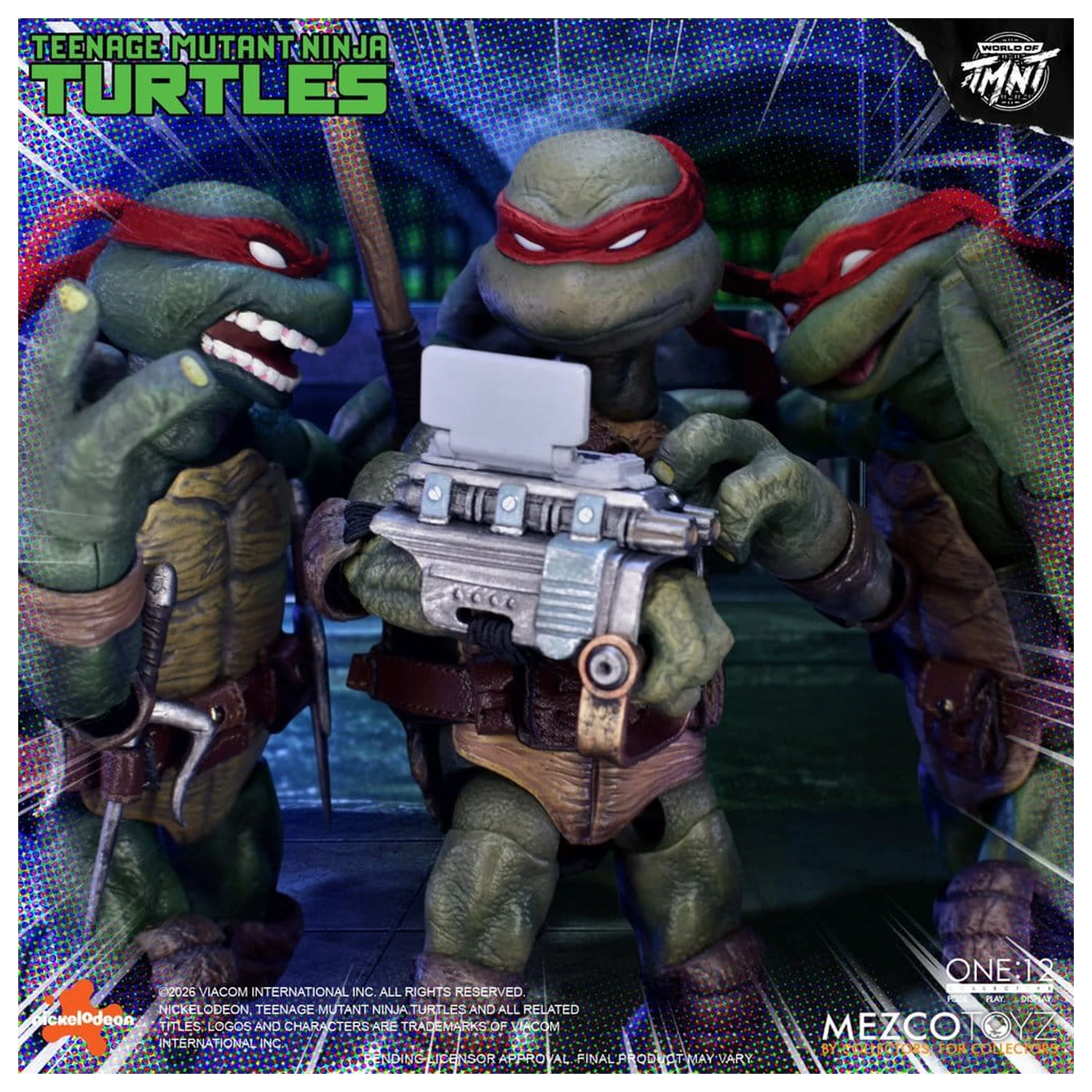 Teenage Mutant Ninja Turtles One:12 Collective Action Figures Set de figurine de acțiune 1/12 în cutie 17 cm poza produsului