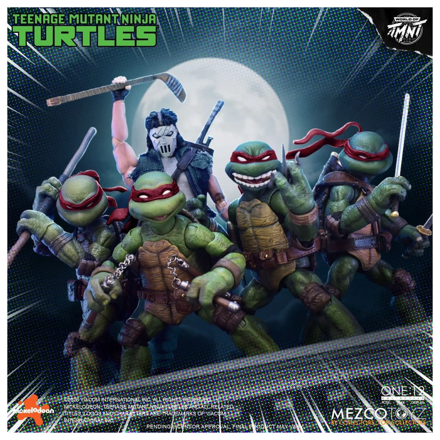 Teenage Mutant Ninja Turtles One:12 Collective Action Figures Set de figurine de acțiune 1/12 în cutie 17 cm poza produsului