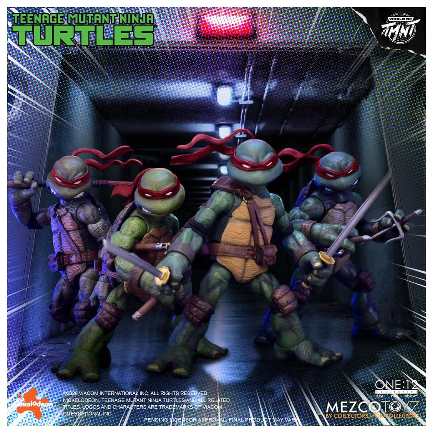 Teenage Mutant Ninja Turtles One:12 Collective Action Figures Set de figurine de acțiune 1/12 în cutie 17 cm poza produsului
