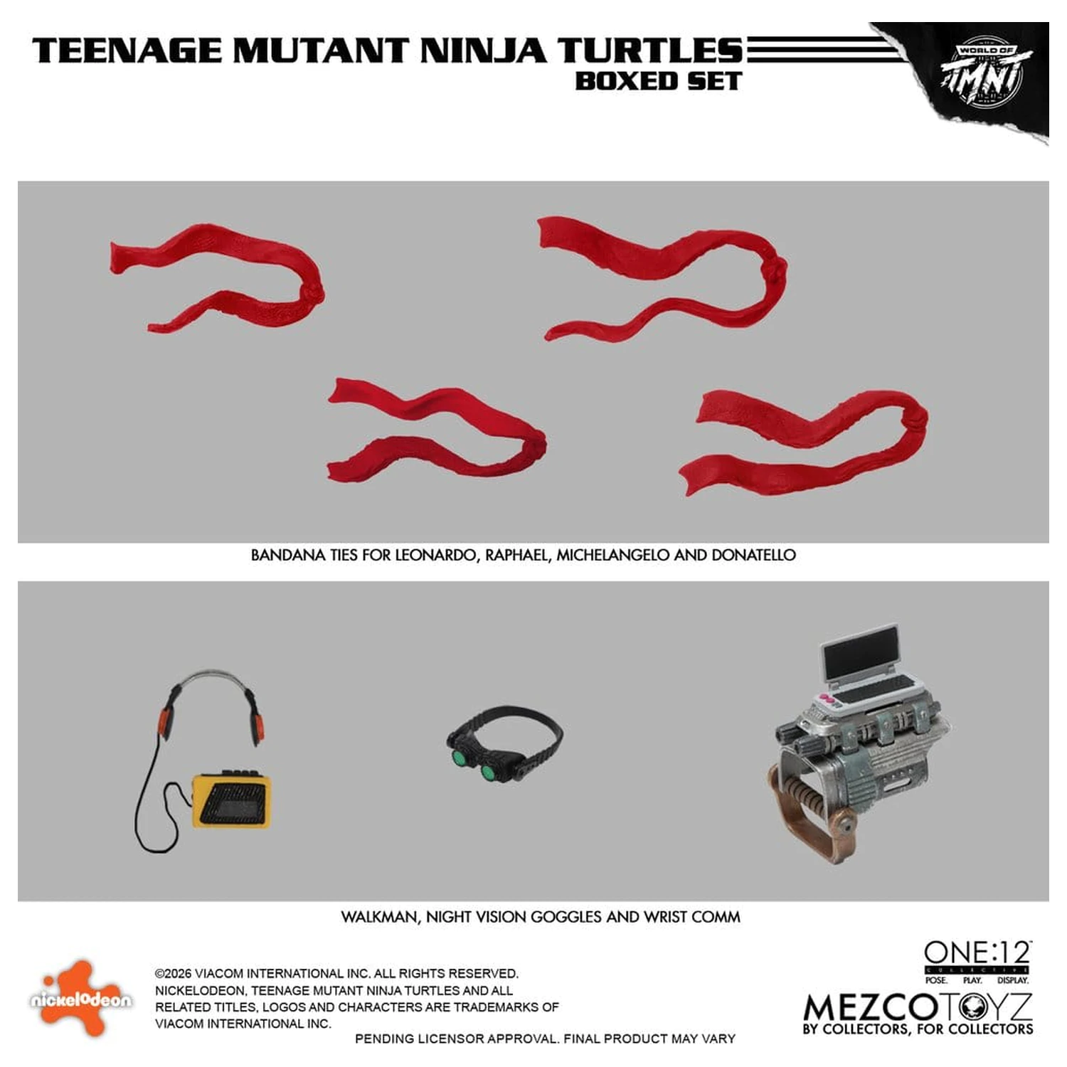 Teenage Mutant Ninja Turtles One:12 Collective Action Figures Set de figurine de acțiune 1/12 în cutie 17 cm poza produsului