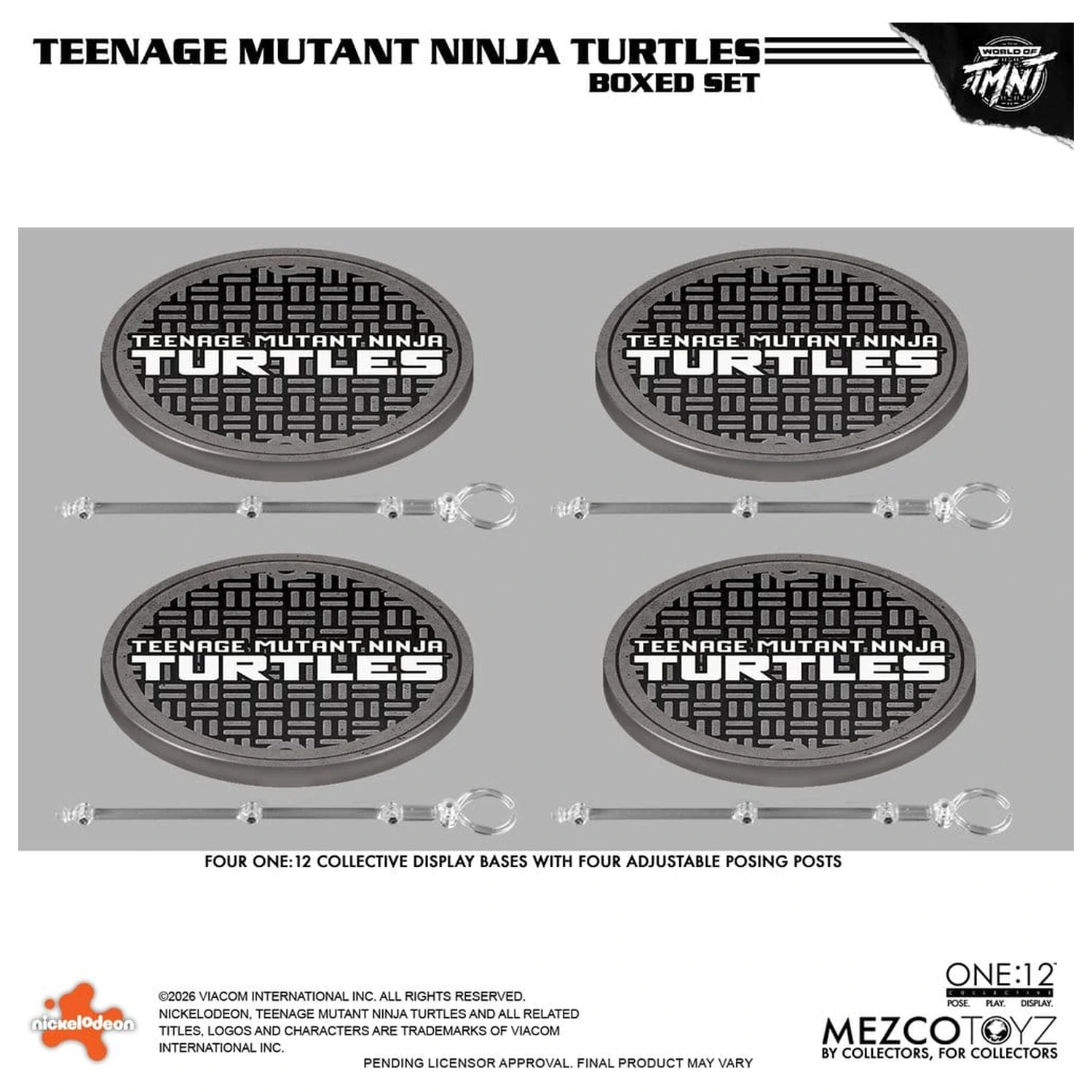 Teenage Mutant Ninja Turtles One:12 Collective Action Figures Set de figurine de acțiune 1/12 în cutie 17 cm poza produsului