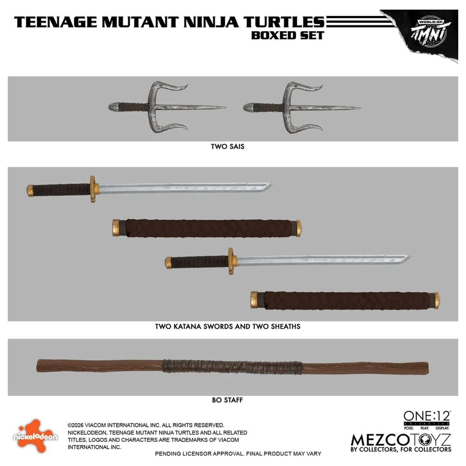 Teenage Mutant Ninja Turtles One:12 Collective Action Figures Set de figurine de acțiune 1/12 în cutie 17 cm poza produsului