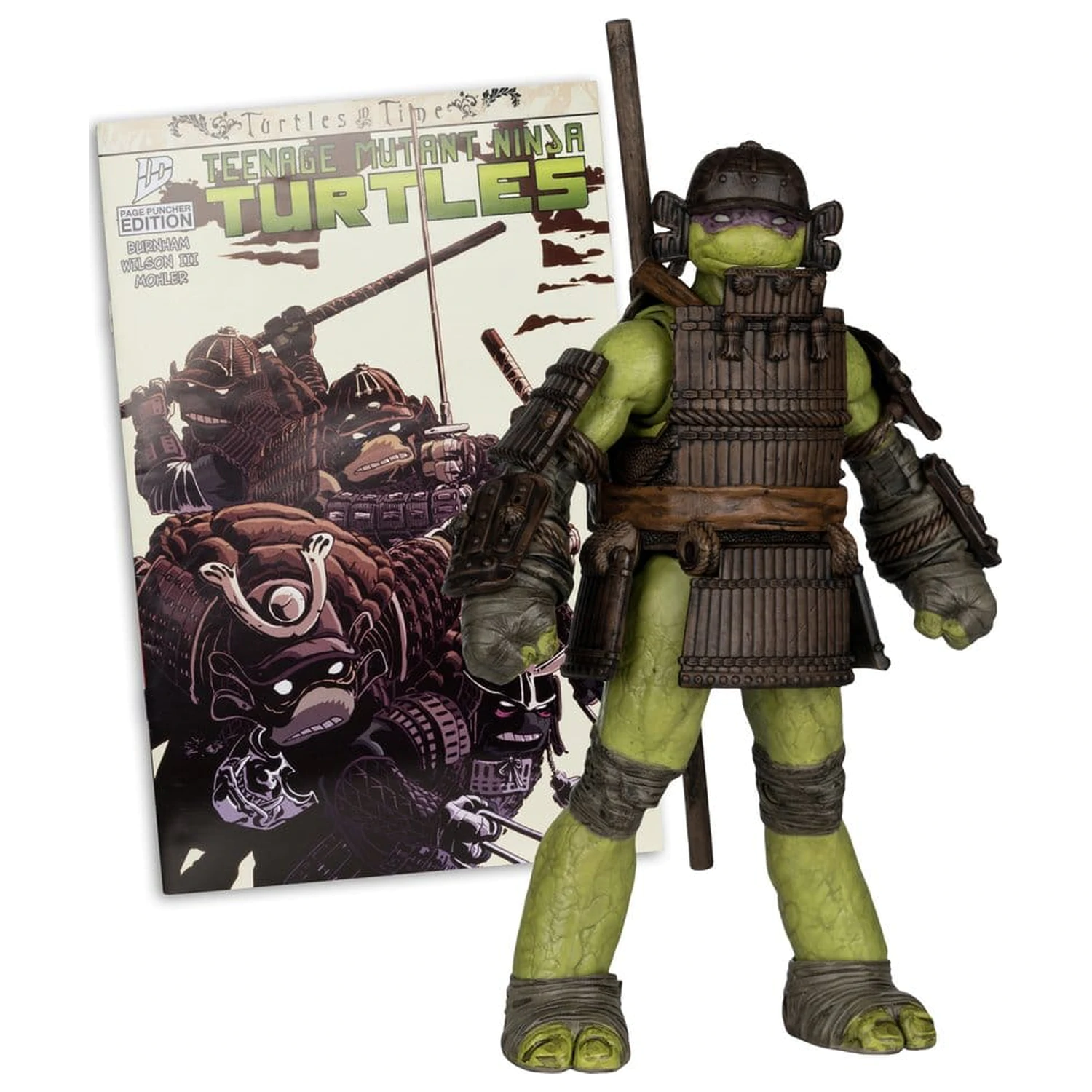 Teenage Mutant Ninja Turtles Page Punchers figurina de actiune Donatello (Turtles in Time) 13 cm poza produsului