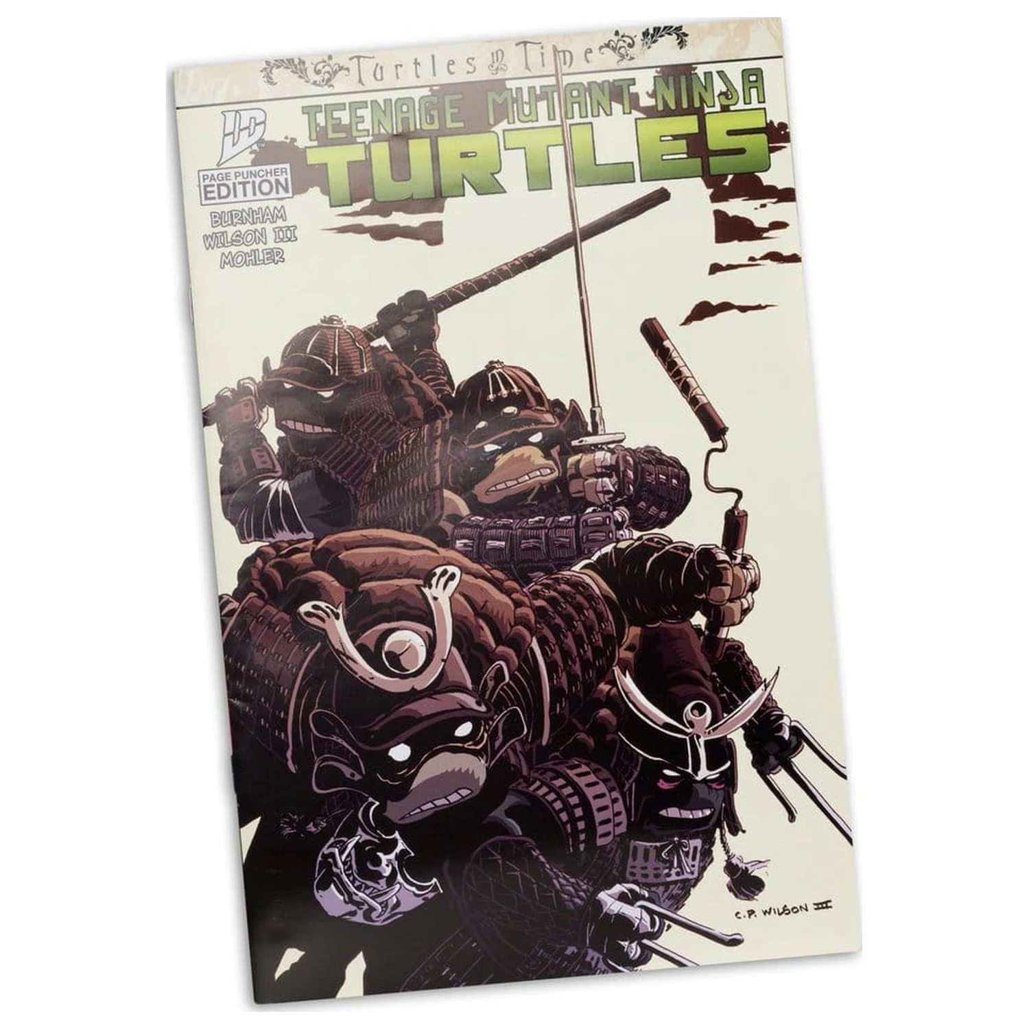 Teenage Mutant Ninja Turtles Page Punchers figurina de actiune Donatello (Turtles in Time) 13 cm poza produsului