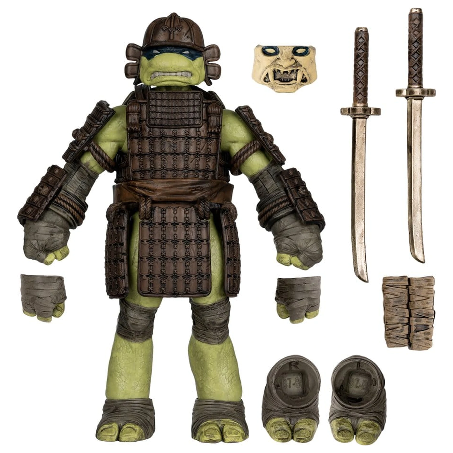 Teenage Mutant Ninja Turtles Page Punchers figurina de actiune Leonardo (Turtles in Time) 13 cm poza produsului