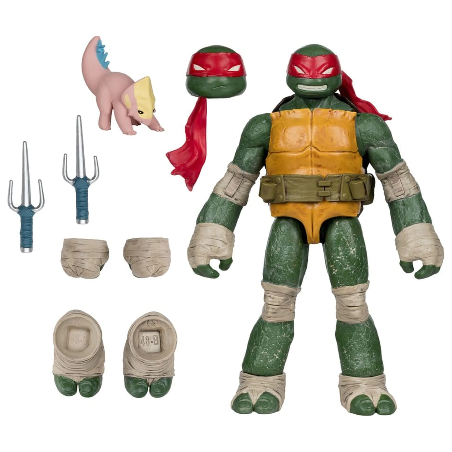 Teenage Mutant Ninja Turtles Page Punchers figurina de actiune Raphael 13 cm poza produsului