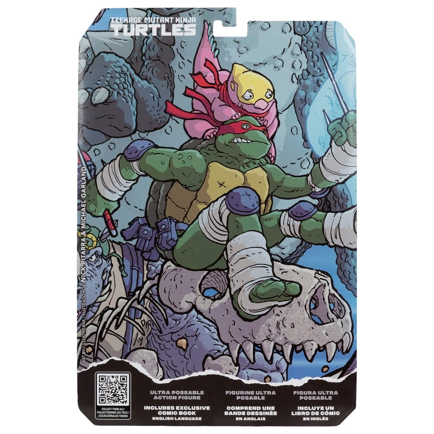 Teenage Mutant Ninja Turtles Page Punchers figurina de actiune Raphael 13 cm poza produsului