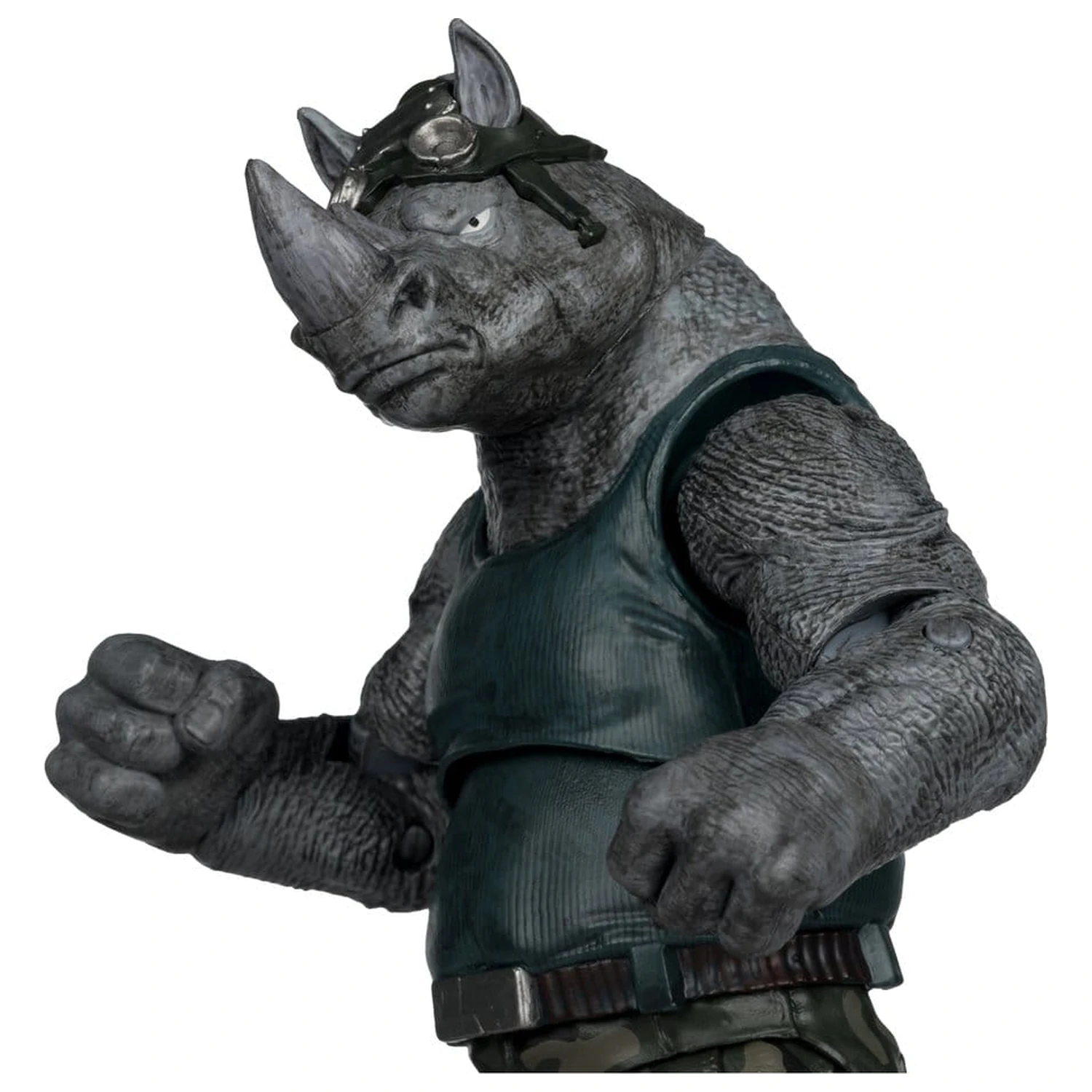 Teenage Mutant Ninja Turtles Page Punchers figurina de actiune Rocksteady 17 cm poza produsului