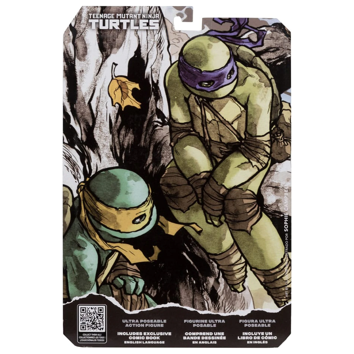 Teenage Mutant Ninja Turtles Page Punchers figurina de actiune Donatello 13 cm poza produsului