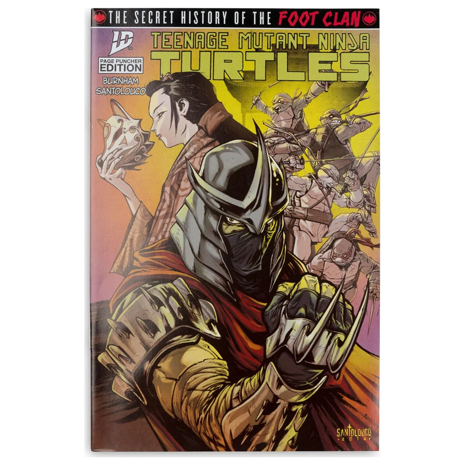 Teenage Mutant Ninja Turtles Page Punchers figurina de actiune Foot Soldier 14 cm poza produsului