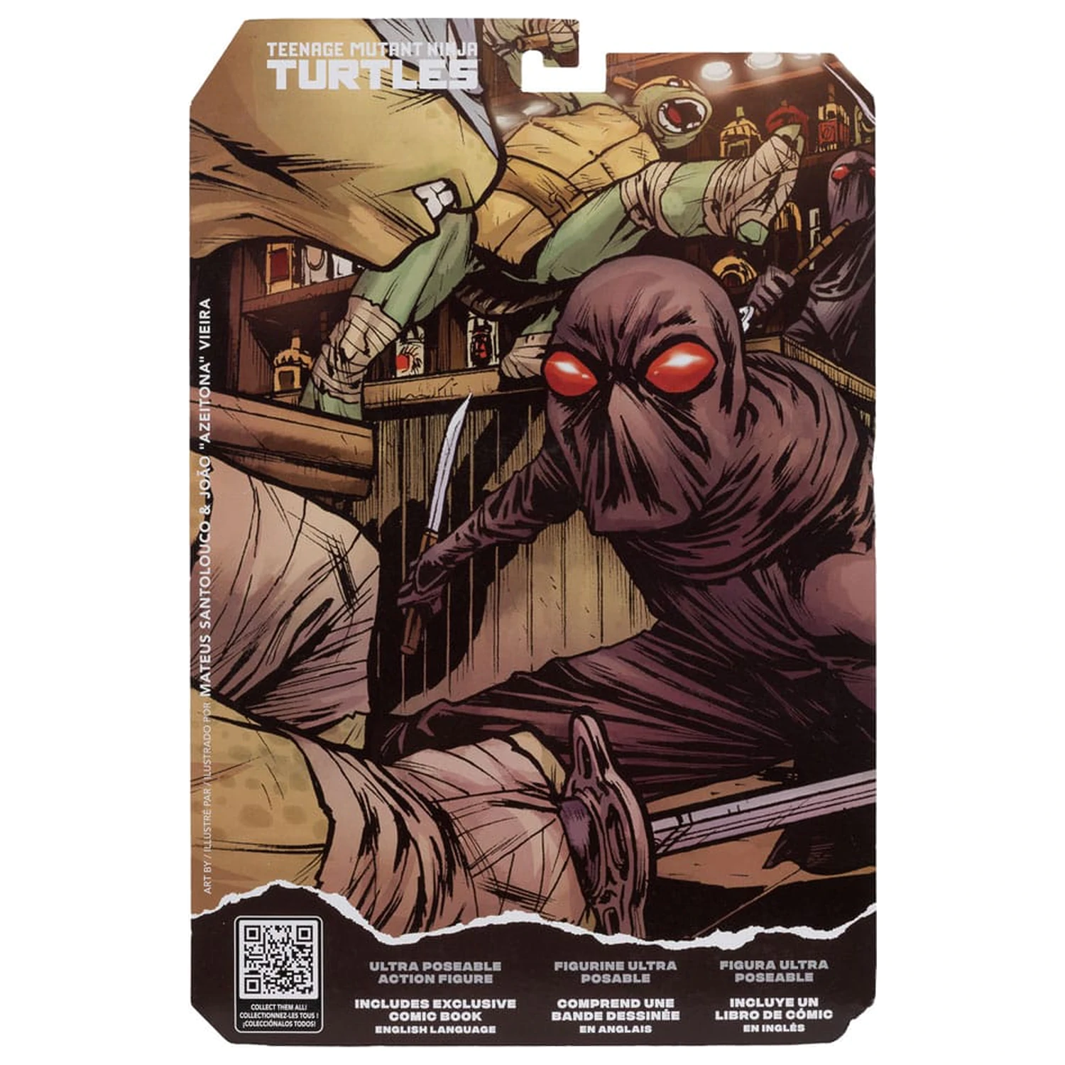 Teenage Mutant Ninja Turtles Page Punchers figurina de actiune Foot Soldier 14 cm poza produsului