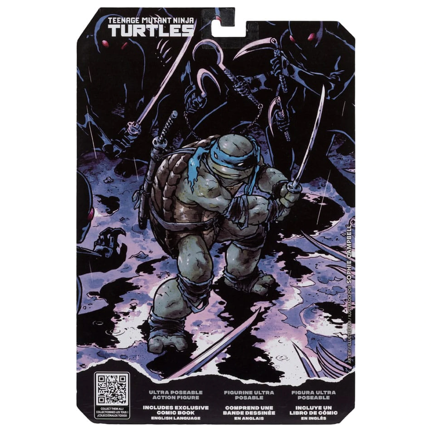 Teenage Mutant Ninja Turtles Page Punchers figurina de actiune Leonardo 13 cm poza produsului