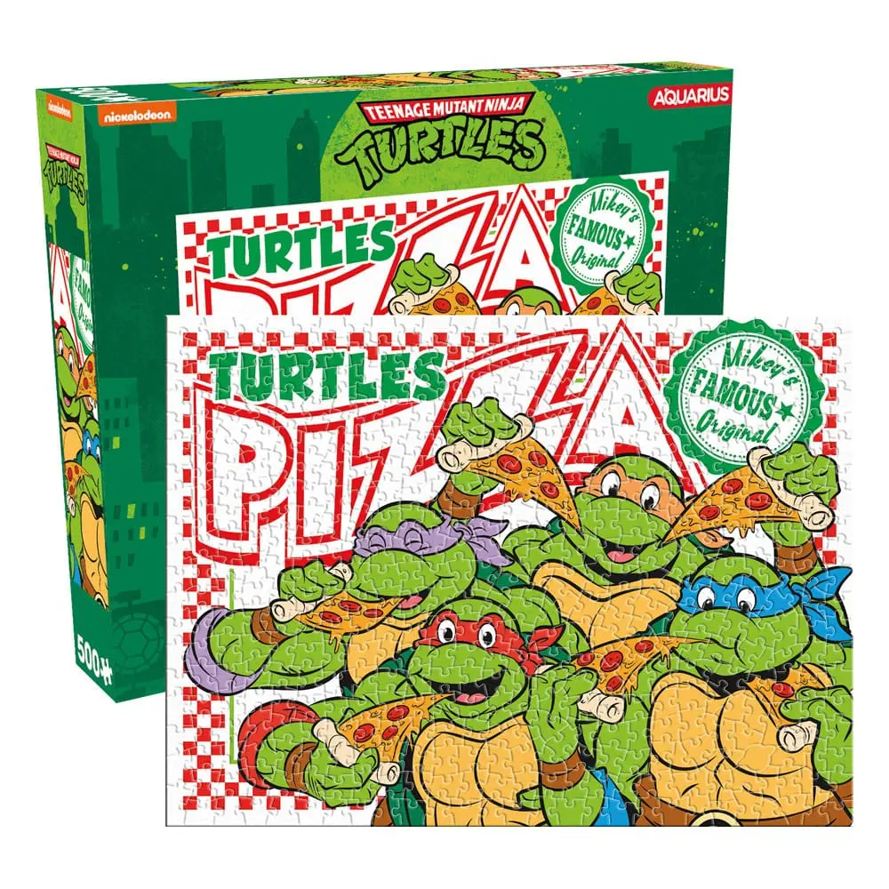 Teenage Mutant Ninja Turtles Puzzle tip Jigsaw Pizza (500 piese) poza produsului