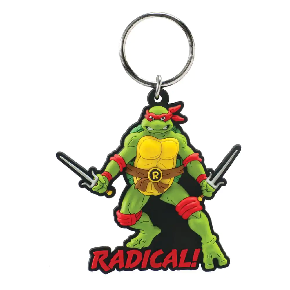 Teenage Mutant Ninja Turtles Soft Touch PVC Clip pentru Geanta Raphael poza produsului