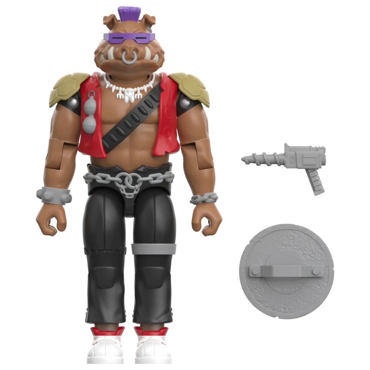 Teenage Mutant Ninja Turtles ReAction+ Figurina de actiune Wave 02 Bebop poza produsului