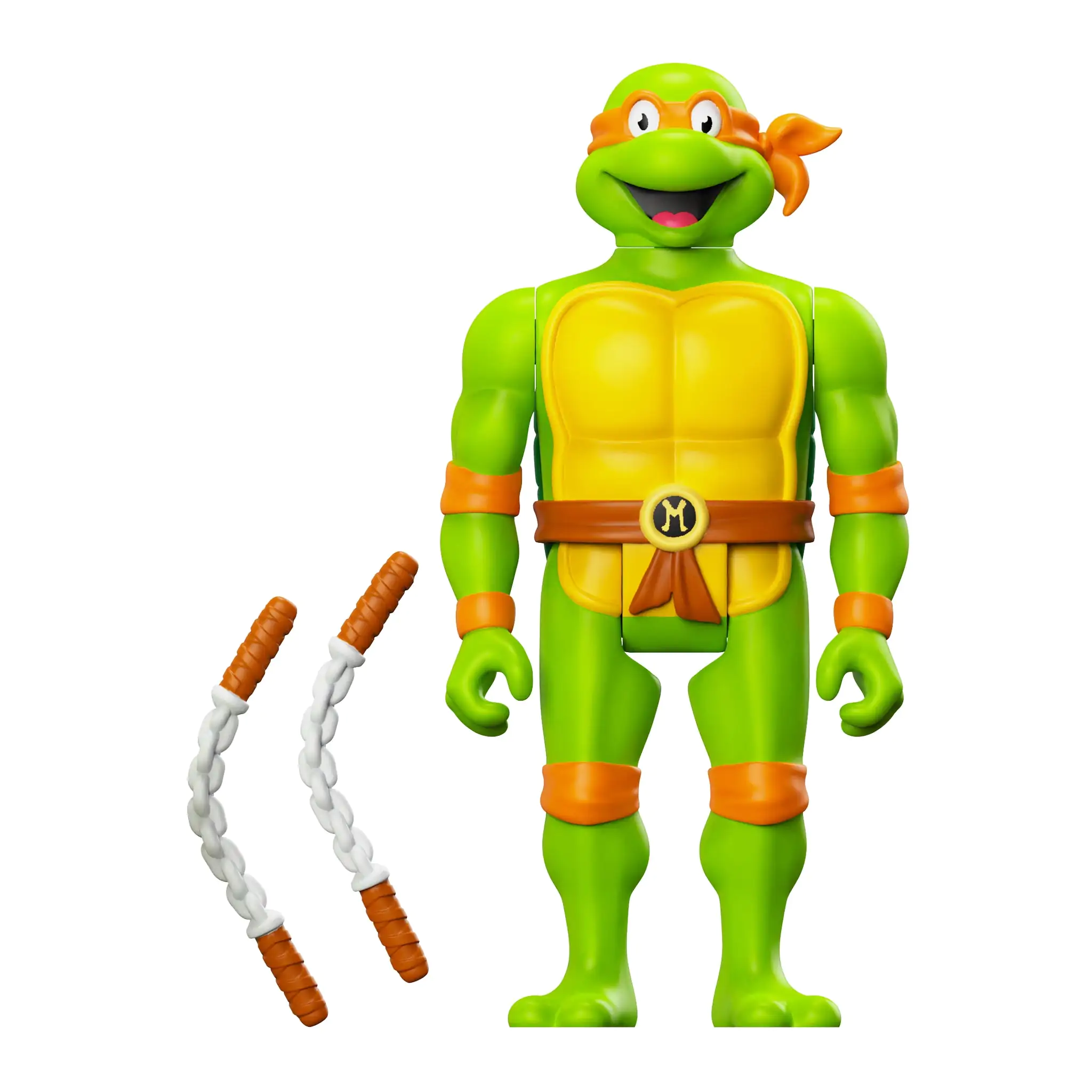 Teenage Mutant Ninja Turtles ReAction Figurina de acțiune Michelangelo 10 cm poza produsului