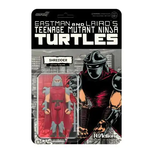 Teenage Mutant Ninja Turtles ReAction Figurina de acțiune Seria 11 Shredder (Comic Color) 10 cm poza produsului