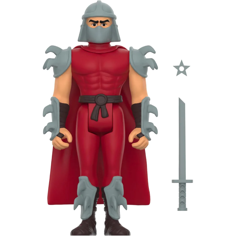Teenage Mutant Ninja Turtles ReAction Figurina de acțiune Seria 11 Shredder (Comic Color) 10 cm poza produsului