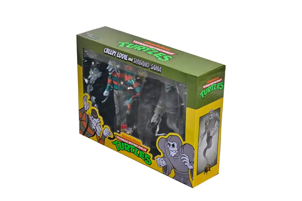 Teenage Mutant Ninja Turtles: Saturday Morning Adventures Figurina de acțiune 2-Pack Creepy Eddie & Shibano-Sama 17 cm poza produsului