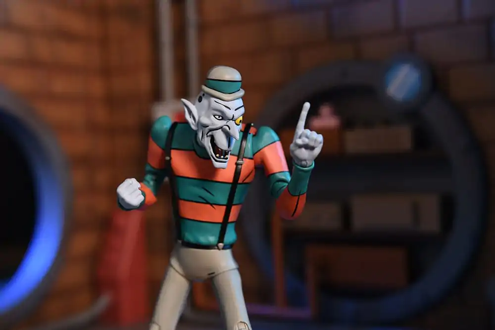 Teenage Mutant Ninja Turtles: Saturday Morning Adventures Figurina de acțiune 2-Pack Creepy Eddie & Shibano-Sama 17 cm poza produsului