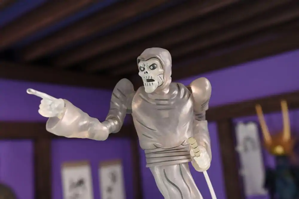 Teenage Mutant Ninja Turtles: Saturday Morning Adventures Figurina de acțiune 2-Pack Creepy Eddie & Shibano-Sama 17 cm poza produsului