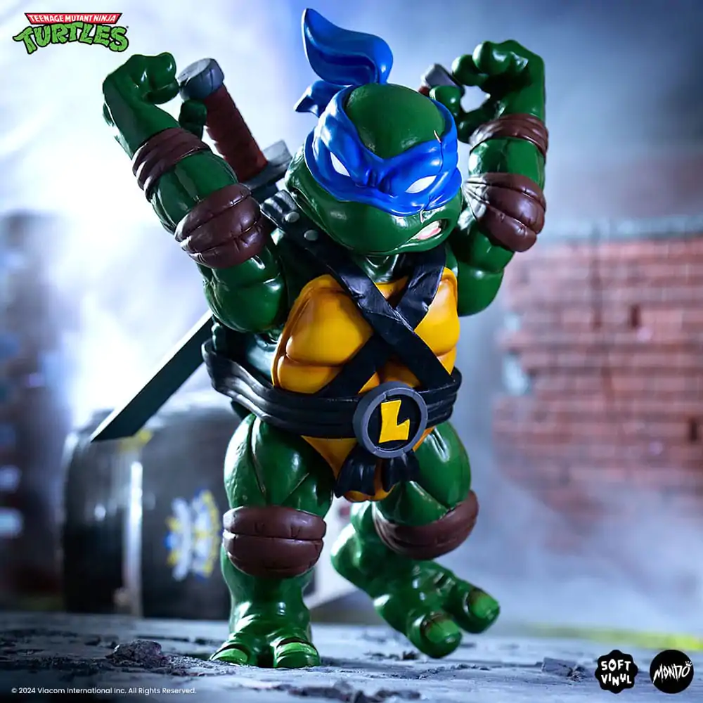 Teenage Mutant Ninja Turtles Figurina din vinil moale Leonardo 25 cm poza produsului