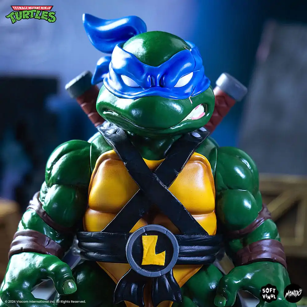 Teenage Mutant Ninja Turtles Figurina din vinil moale Leonardo 25 cm poza produsului