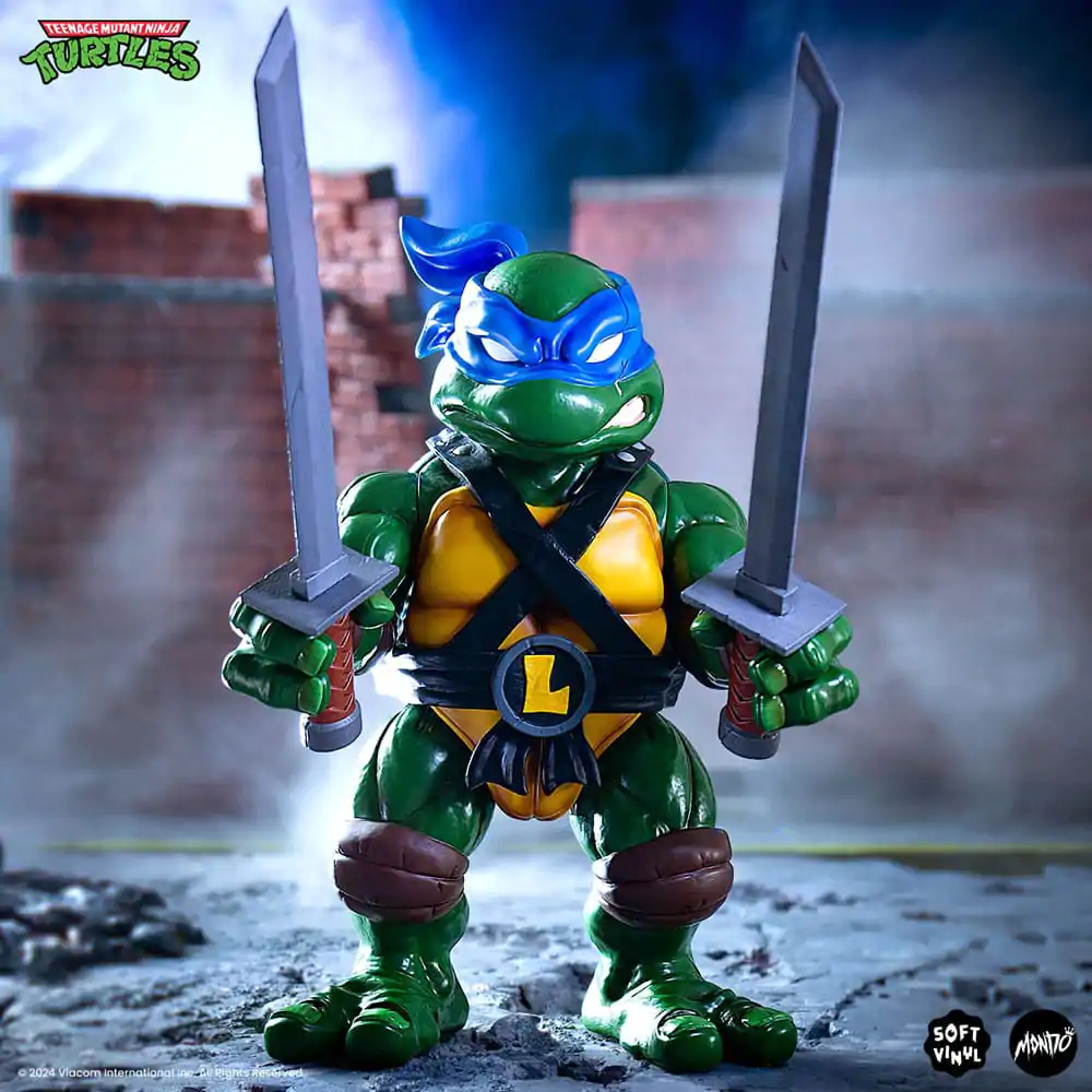 Teenage Mutant Ninja Turtles Figurina din vinil moale Leonardo 25 cm poza produsului