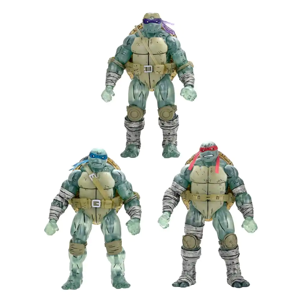 Teenage Mutant Ninja Turtles (The Last Ronin) Figurina de acțiune Set 3 Ghost Brothers 18 cm poza produsului