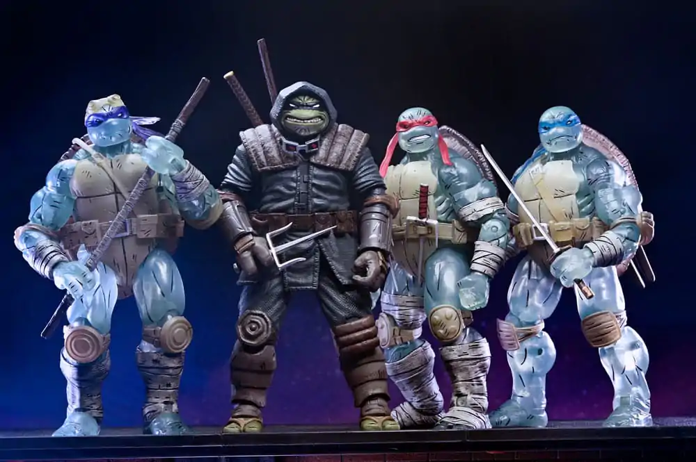 Teenage Mutant Ninja Turtles (The Last Ronin) Figurina de acțiune Set 3 Ghost Brothers 18 cm poza produsului