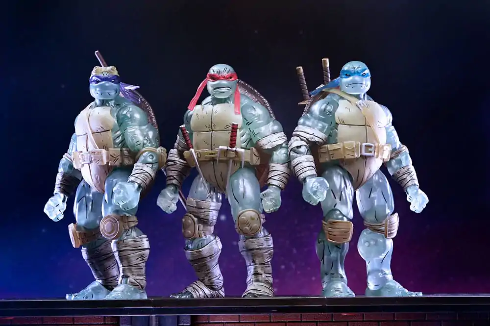 Teenage Mutant Ninja Turtles (The Last Ronin) Figurina de acțiune Set 3 Ghost Brothers 18 cm poza produsului