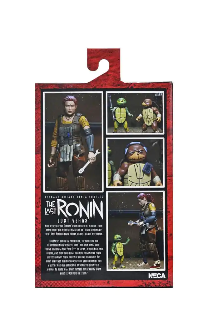 Teenage Mutant Ninja Turtles (The Last Ronin The Lost Years) Figurina Grammy April cu Baby Yi & Moja 18 cm poza produsului