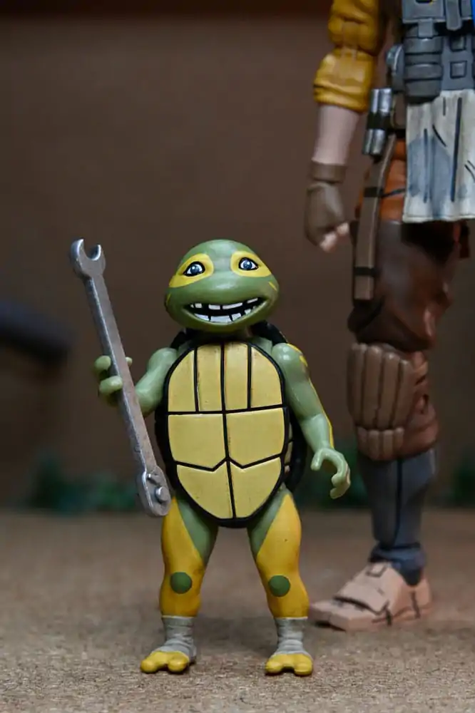 Teenage Mutant Ninja Turtles (The Last Ronin The Lost Years) Figurina Grammy April cu Baby Yi & Moja 18 cm poza produsului