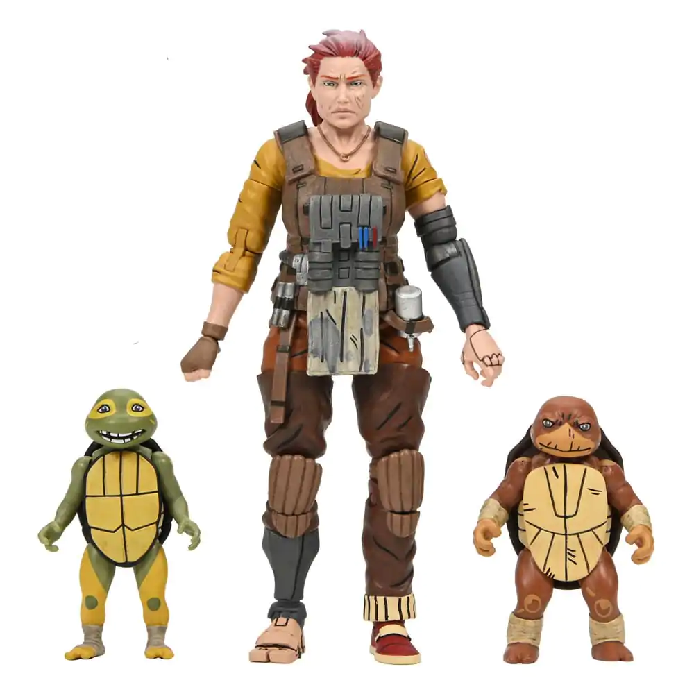 Teenage Mutant Ninja Turtles (The Last Ronin The Lost Years) Figurina Grammy April cu Baby Yi & Moja 18 cm poza produsului