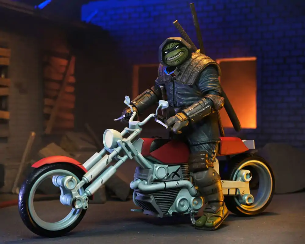 Teenage Mutant Ninja Turtles (The Last Ronin The Lost Years) Figurina de acțiune Casey Marie with Last Ronin Motorcycle 18 cm poza produsului